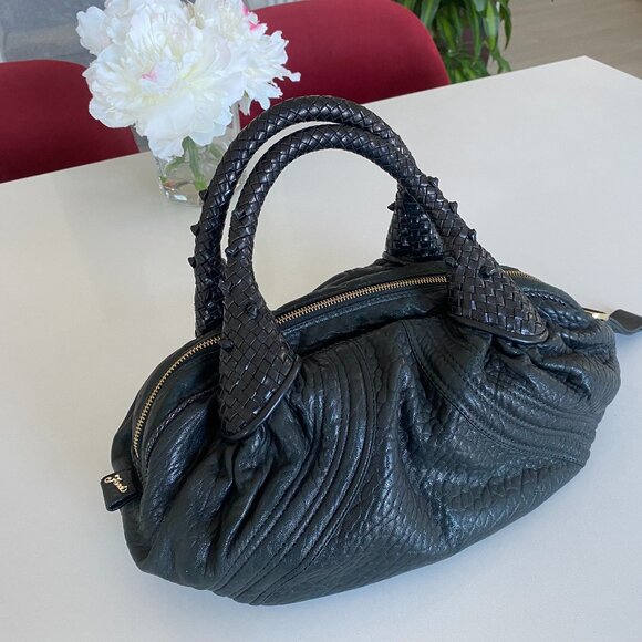 FENDI BABY SPY BAG BLACK - Picture 1 of 14